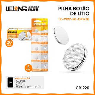 PILHA DE BOTÃO DE LÍTIO