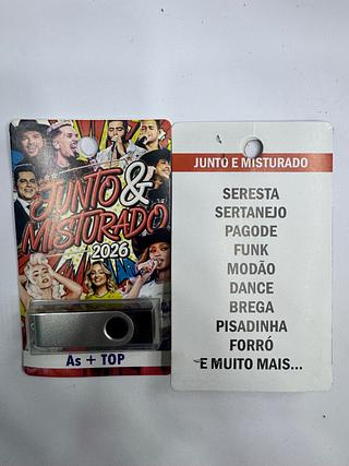 pendrive gravado original 500-600 músicas