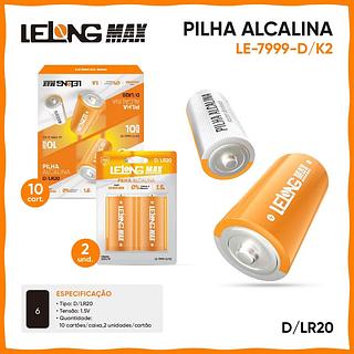 BATERIA ALCALINA D/LR20