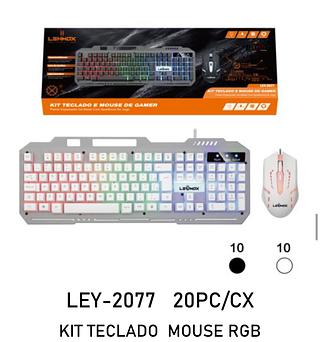 KIT TECLADO MOUSE RGB