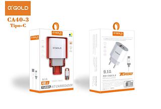 CARREGADOR-9.1A 40W TPC USB+C