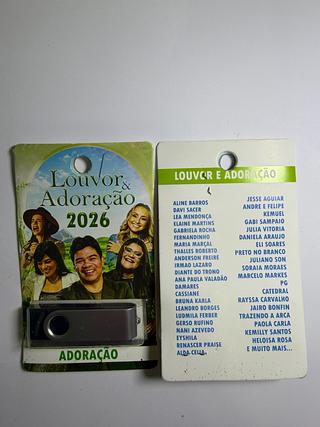 pendrive gravado original 500-600 músicas