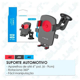 SUPORTE CARRO IT.BLUE