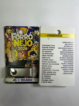 pendrive gravado original 500-600 músicas