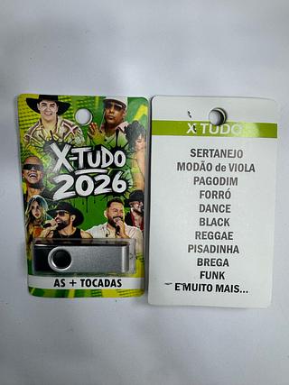 pendrive gravado original 500-600 músicas