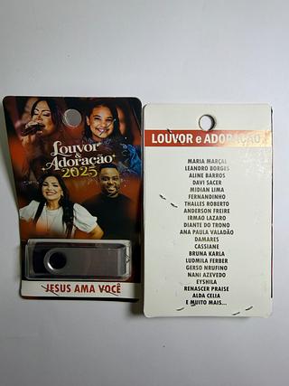 pendrive gravado original 500-600 músicas