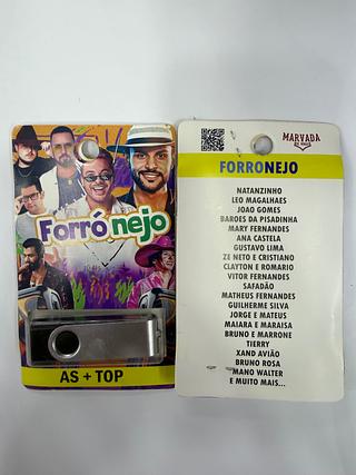 pendrive gravado original 500-600 músicas