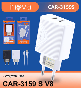 CARREGADOR 3.1A V8 INOVA