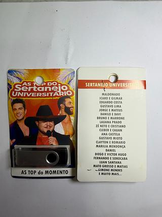 pendrive gravado original 500-600 músicas