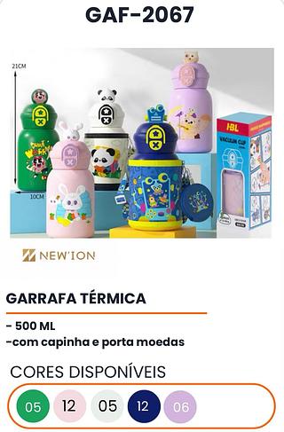 GARRAFA TERMICA INFANTIL 550ML