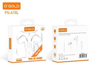 FONE PARA IPHONE AGOLD