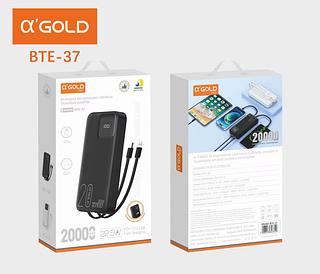 POWER BANK TUBO 20000MAH AGOLD