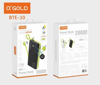 POWER BANK 20000MAH AGOLD