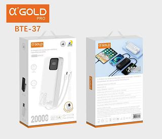 POWER BANK TURBO 20000MAH AGOLD