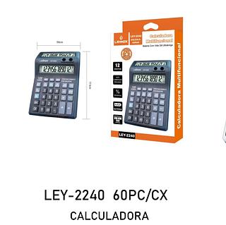 CALCULADORA COM 2 VISOR LEHMOX