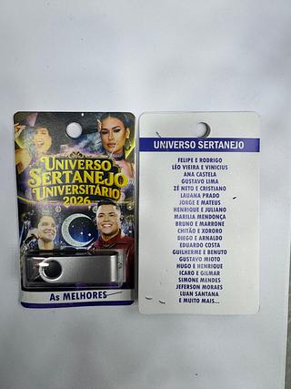 pendrive gravado original 500-600 músicas