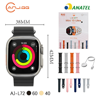 RELOGIO SMARTE MINI 10 ULTRA