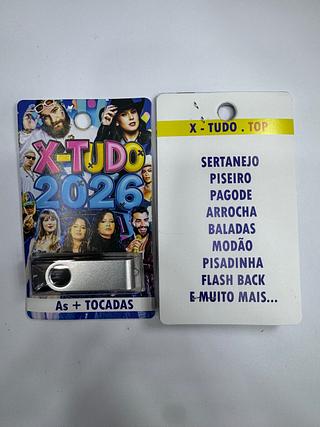 pendrive gravado original 500-600 músicas