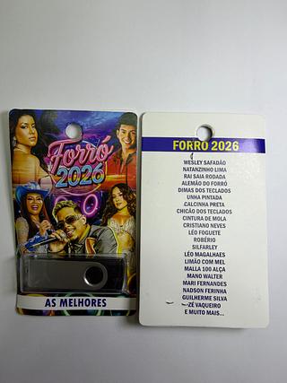 pendive gravado 500 musica