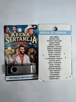 pendrive gravado original 500-600 músicas