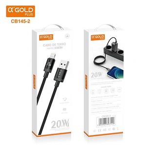 CABO IPHONE TURBO 20W 1METRO