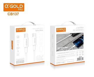CABO TIPO-C PARA TIPO-C 2METRO 60W