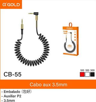 CABO AUXILIAR 3.5MM A'GOLD