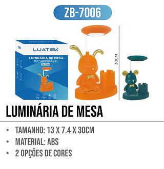 LUMINÁRIA DE MESA