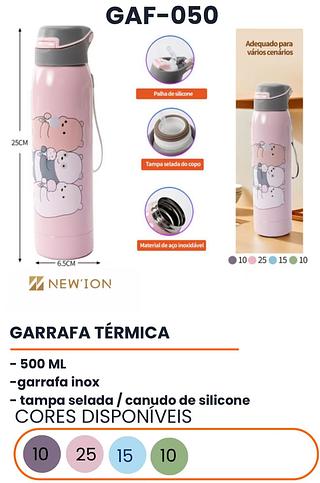 GARRAFA TERMICA 3URSO 500ML