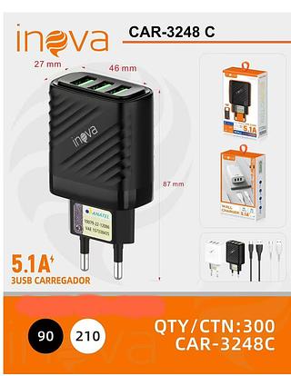CARREGADOR 5.1A TPC INOVA