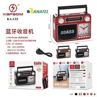 RADIO COM RELÓGIO KAPBOM