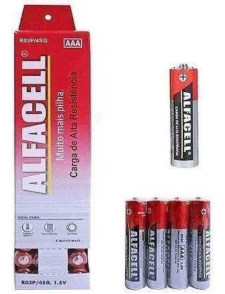 PILHA ALFACELL AAA