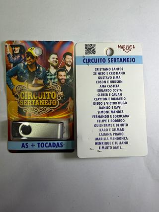 pendrive gravado original 500-600 músicas