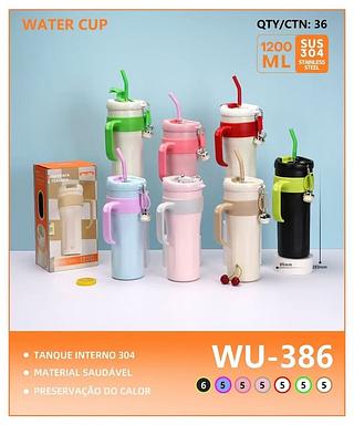 GARRAFA TERMICA 1200ML COM CHAVEIRO