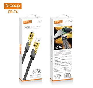 CABO DE CARGA TURBO 65W 4EM1