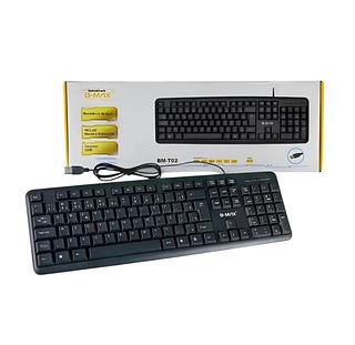 TECLADO COM FIO USB BMAX
