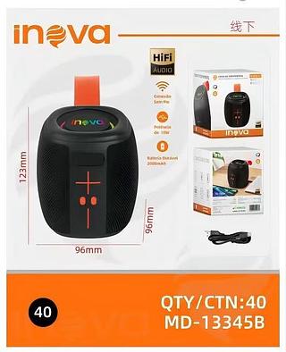 CAXINHA SOM APRO‘D AGUA BLUETOOTH INOVA