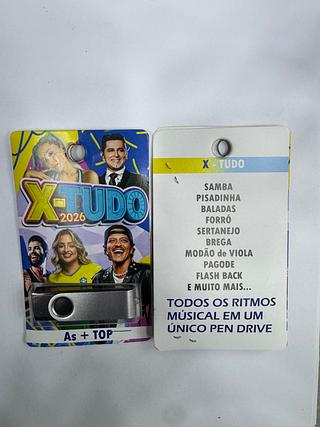 pendrive gravado original 500-600 músicas