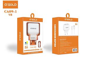 CARREGADOR 4.1A V8 AGOLD