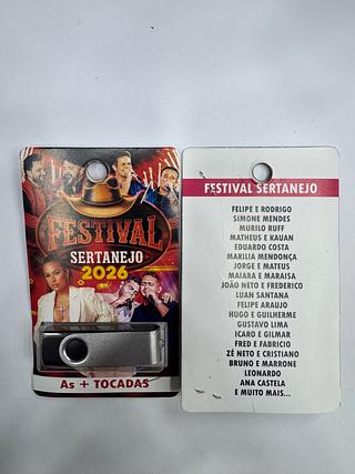 pendrive gravado original 500-600 músicas