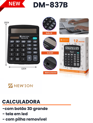 CALCULADORA PRETO