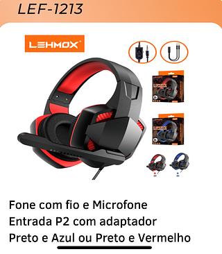 FONE GAMER LEHMOX