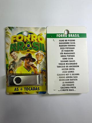 pendrive gravado original 500-600 músicas