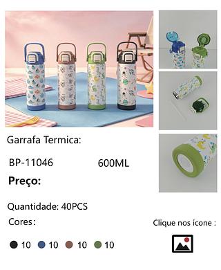 GARRAFA TERMICA 600ML