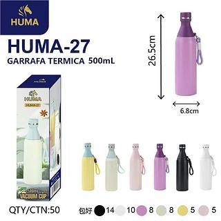 GARRAFA DE AÇO INOX 500ML