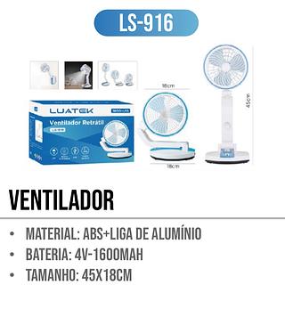 VENTILADOR MESA LUATEK
