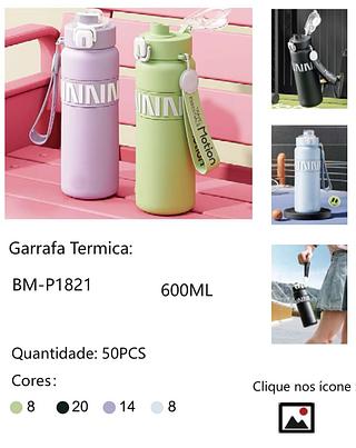 GARRAFA TERMICA 600ML