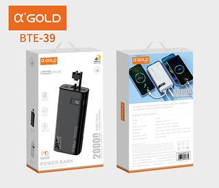 POWER BANK TUBO 20000MAH AGOLD