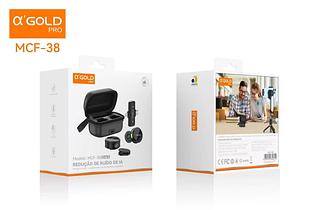 MICROFONE LAPELA 2IN1 PARA TYPEC E IPHONE