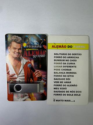 pendrive gravado original 500-600 músicas